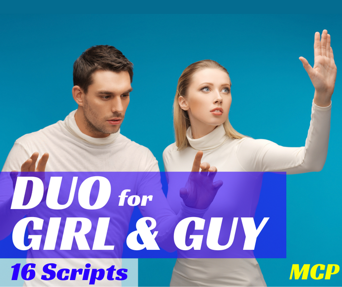 Duo for Girl & Guy – 16 Scripts – Male & Female Duo Interpretation