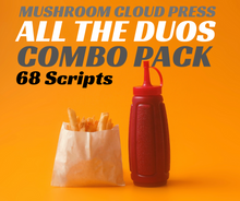 60% Off! Mushroom Cloud Press - All Duo Scipts Combo Pack - Ten minute Interp for two female performers, two male performers, and more